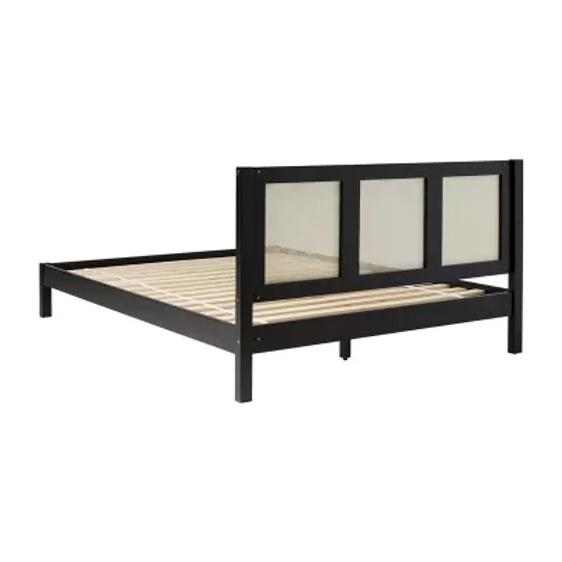 Rattan Wood Bedframe