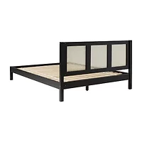 Rattan Wood Bedframe