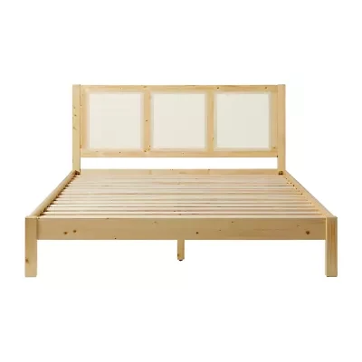 Rattan Wood Bedframe