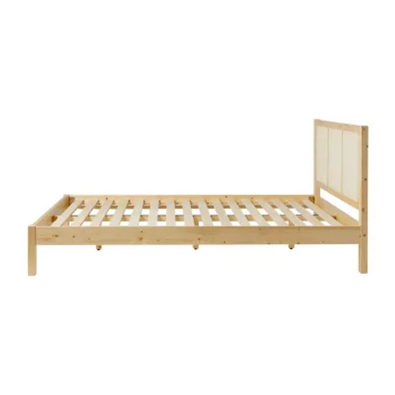 Rattan Wood Bedframe