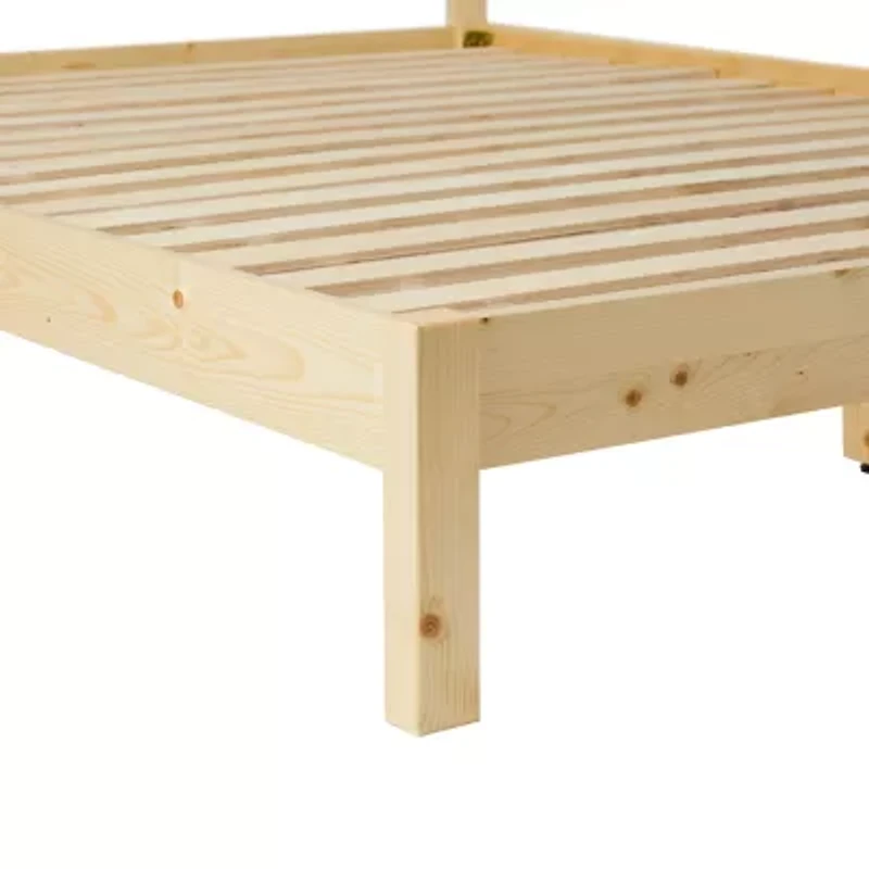 Rattan Wood Bedframe