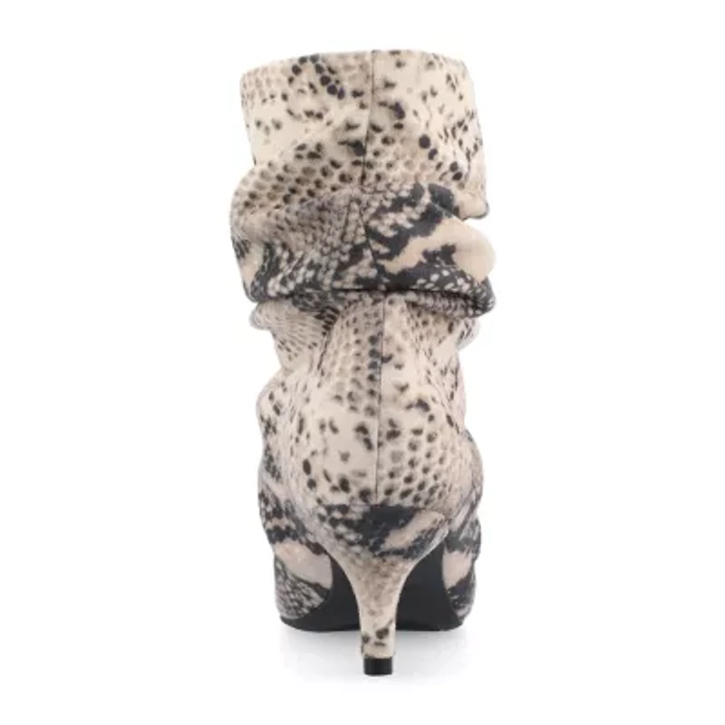 Journee Collection Womens Jo Kitten Heel Booties