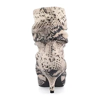 Journee Collection Womens Jo Kitten Heel Booties