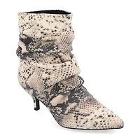 Journee Collection Womens Jo Kitten Heel Booties