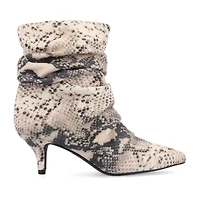 Journee Collection Womens Jo Kitten Heel Booties
