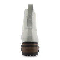 Journee Collection Womens Mirette Stacked Heel Booties
