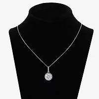 Diamonart Womens Cubic Zirconia Sterling Silver Round 3-pc. Jewelry Set