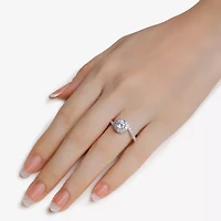 Diamonart Womens Cubic Zirconia Sterling Silver Round 3-pc. Jewelry Set