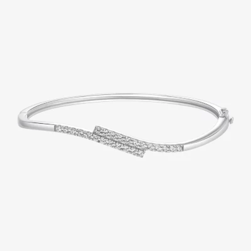 Diamonart Womens Cubic Zirconia Sterling Silver 2-pc. Jewelry Set