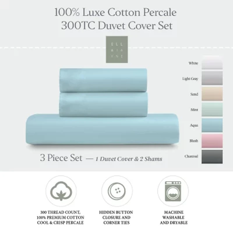 Ella Jayne Cotton Duvet Cover Set