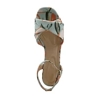 Adrienne Vittadini Womens Angi Wedge Sandals