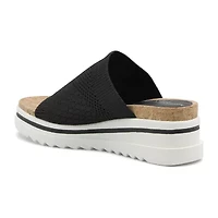 Adrienne Vittadini  Cindee Womens Footbed Sandals