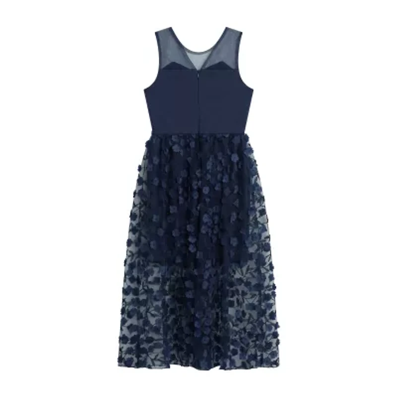 Byer California Big Kid Girls Sleeveless Maxi Dress