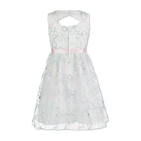 Speechless Little Girls Sleeveless Flower Girl Fit + Flare Dress