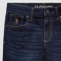 U.S. Polo Assn. Little & Big Kid Boys Stretch Fabric Straight Leg Jean
