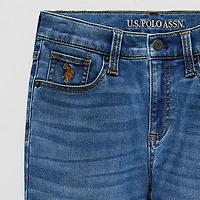 U.S. Polo Assn. Little & Big Kid Boys Stretch Fabric Straight Leg Jean