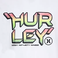 Hurley Big Kid Boys Crew Neck Short Sleeve Regular Fit Graphic T-Shirt