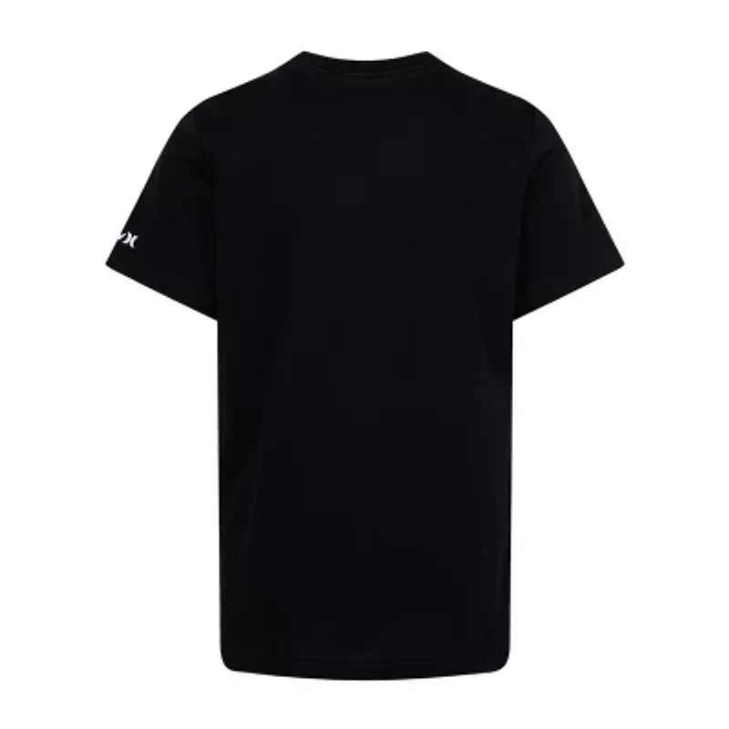 Hurley Big Kid Boys Crew Neck Short Sleeve Regular Fit Graphic T-Shirt