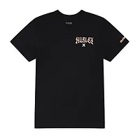 Hurley Big Kid Boys Crew Neck Short Sleeve Regular Fit Graphic T-Shirt