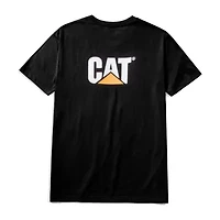 CAT Logo Mens Crew Neck Short Sleeve T-Shirt
