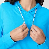Free Country Womens Long Sleeve Moisture Wicking Active Hoodie