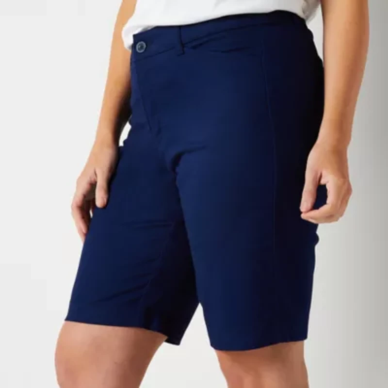 St. John's Bay Womens 11" Mid Rise Bermuda Short