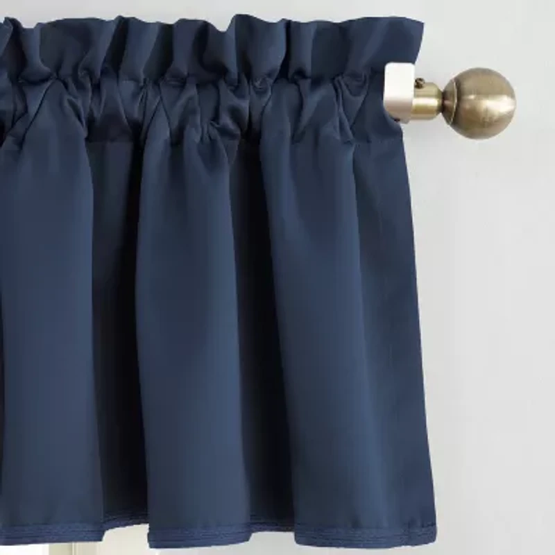 Sun Zero Emory Rod Pocket Tailored Valance