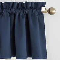 Sun Zero Emory Rod Pocket Tailored Valance