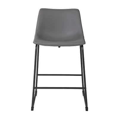 Signature Design by Ashley® Collins 2-pc. Counter Height Upholstered Bar Stool