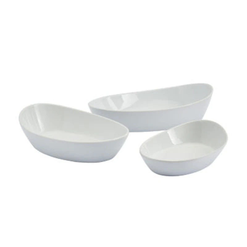 Denmark Nested 3-pc. Ceramic Serving Bowl