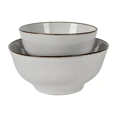 Tabletops Unlimited Geneva 2-pc. Deep Bowl Set