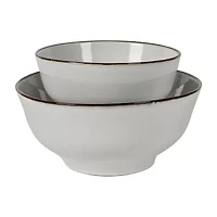 Tabletops Unlimited Geneva 2-pc. Deep Bowl Set