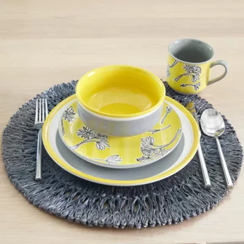 Baum Couleur 16-pc. Ceramic Dinnerware Set