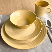 Baum Orla Yellow 16-pc. Ceramic Dinnerware Set