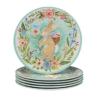 Certified International Joy Of Easter 6-pc. Melamine Dinner Plate