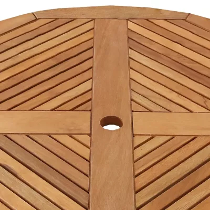 Meranti Wood Patio Dining Table