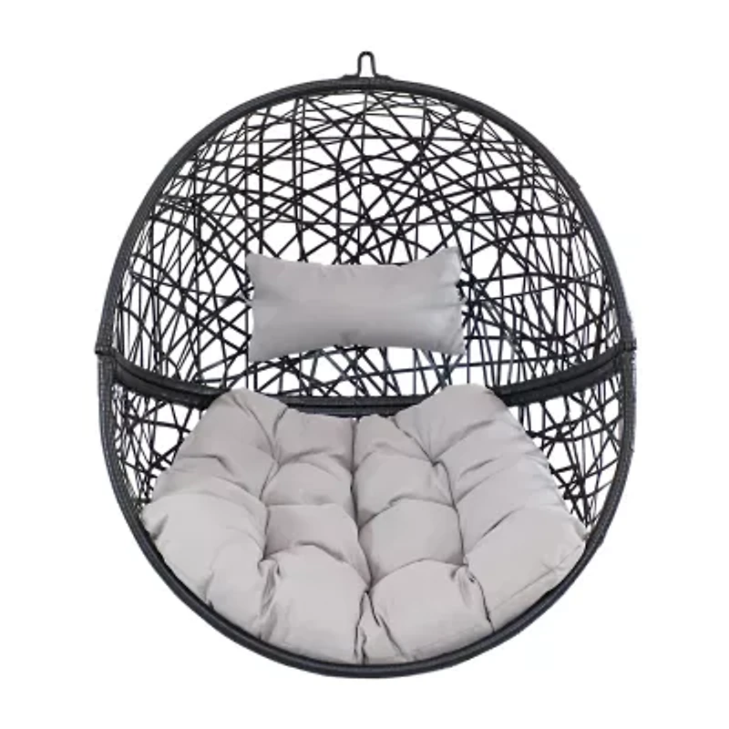Jackson Outdoor Hanging Wicker Egg Chair