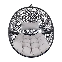 Jackson Outdoor Hanging Wicker Egg Chair