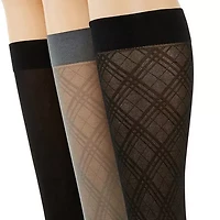 Mixit Womens 3 Pair Trouser Socks