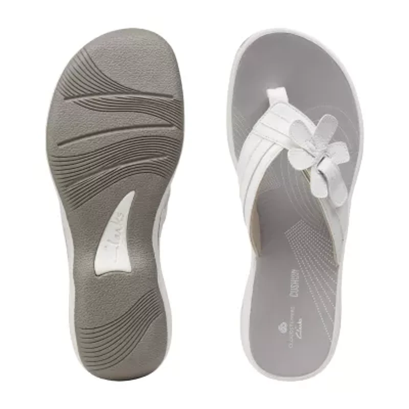 Clarks Cloudsteppers Womens Brinkley Flora Flip-Flops