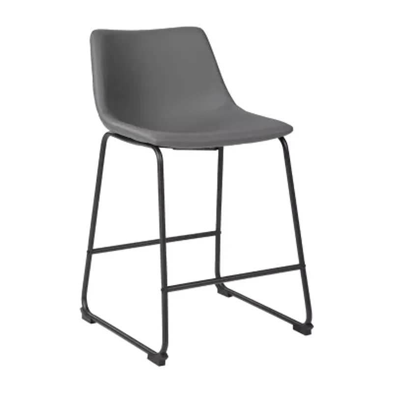 Signature Design by Ashley® Collins 2-pc. Counter Height Upholstered Bar Stool