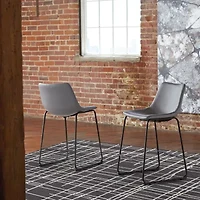 Signature Design by Ashley® Collins 2-pc. Counter Height Upholstered Bar Stool