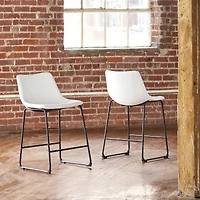 Signature Design by Ashley® Collins 2-pc. Counter Height Upholstered Bar Stool