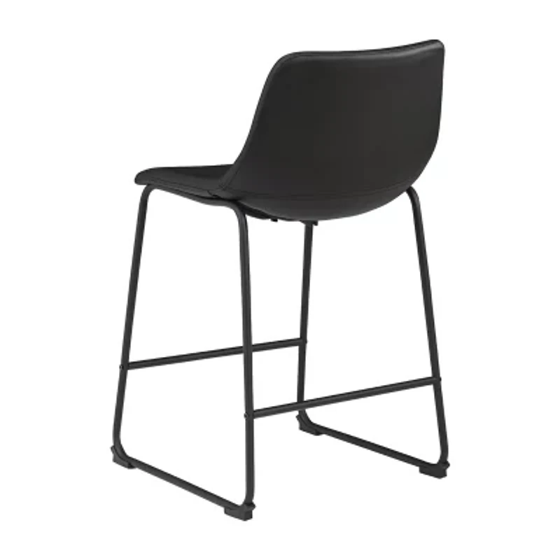 Signature Design by Ashley® Collins 2-pc. Counter Height Upholstered Bar Stool