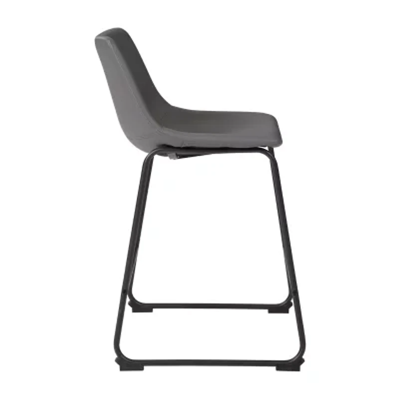 Signature Design by Ashley® Collins 2-pc. Counter Height Upholstered Bar Stool