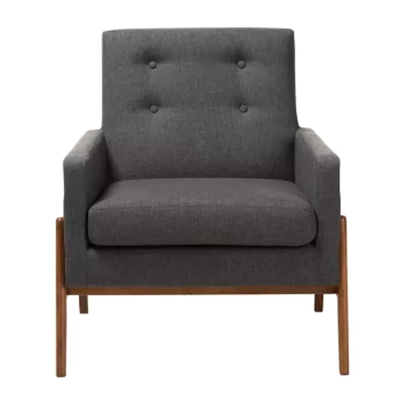 Perris Living Room Collection Tufted Upholstered Club Chair