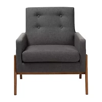 Perris Living Room Collection Tufted Upholstered Club Chair
