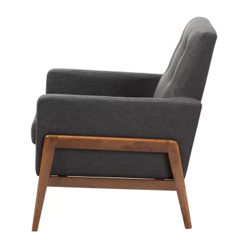 Perris Living Room Collection Tufted Upholstered Club Chair