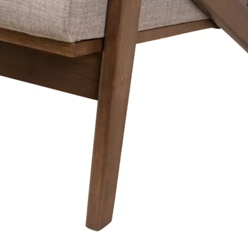 Bianca Living Room Collection Tufted Chair & Ottoman Set