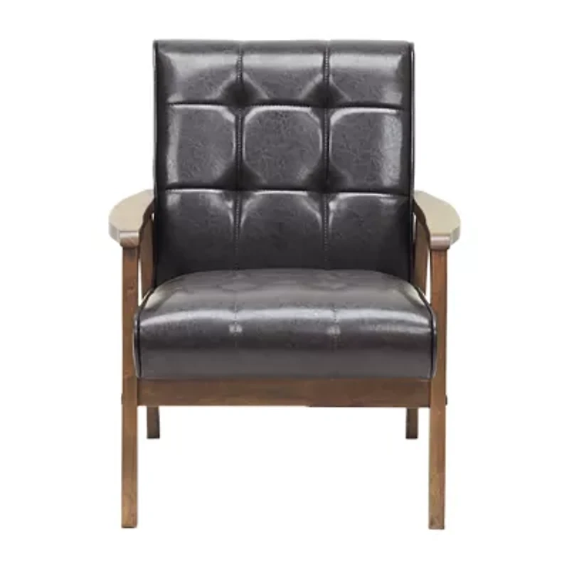 Masterpieces Living Room Collection Tufted Upholstered Club Chair